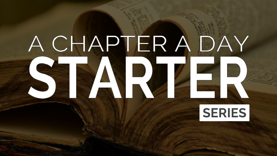 A Chapter a Day – Starter Study